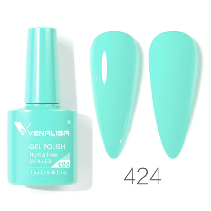7.5ml Venalisa Nail Gel Polish HEMA FREE TPO FREE Full Coverage Semi Permanent Soak Off UV LED Gel Nail Polish Gel Varnish