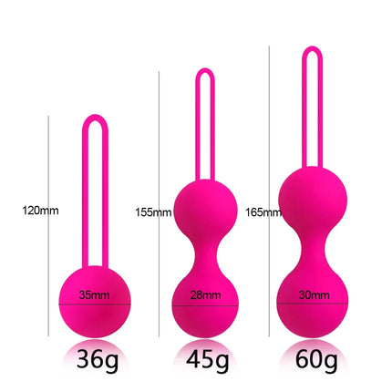 Silicone Smart Geisha Kegel Ball Beads Vaginal Ball Sex Toys for Women Simulator Vagina Chinese Ben Wa Ball Tightening Exerciser