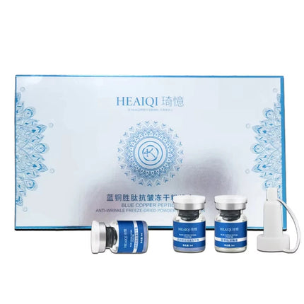 GHK-Cu Blue Copper Peptide Freeze-Dried Powder Essence Deep Hydration Firming Restore Skin Elasticity Rejuvenating Skin Care