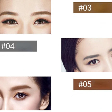 Double Ended Eyebrow Pencil Waterproof Long Lasting Eyebrow Enhancers Eye Makeup Cosmetic Tools with Brush Brow Extension Pencil