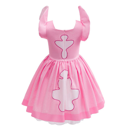 Disney Lilo & Stitch Blue Stitch and Pink Angel Princess Tutu Dress Birthday Halloween Carnival Cosplay Party Costume Suit 2-10T