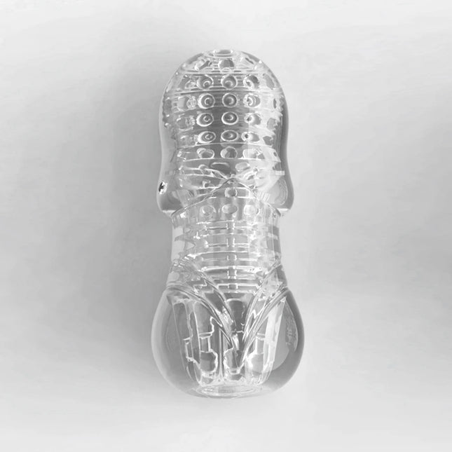 Male Masturbator Soft Pussy Adult Endurance Exercise Sex Products Transparent Vagina Vacuum Sucking Pocket Cup Sex Toys for Men