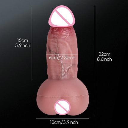 Realistic Penis Extender Sleeve Sex Condom for Men Masturbation Pussy Fake Ass Penis Enlarger Dildo for Couples Gay Sex Toys