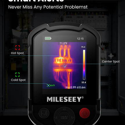 MILESEEY TR256E /B Upgraded Thermal Imager 320x240 Thermal Imaging Camera with Video Recording For Repair, PCB, Termite Detectio