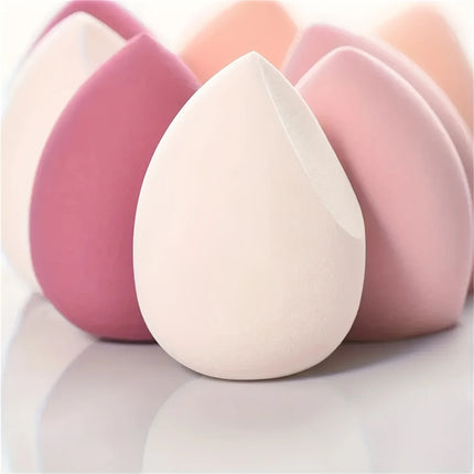 3/5pcs Super Soft Makeup Sponge, Wet and Dry Use, Non-Latex Sponge Powder Puff, Suitable for Liquid Foundation, Cream, Powder