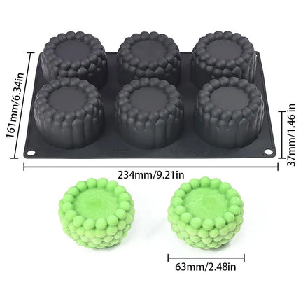Bento Origami Silicone Cake Mold Diy Pudding Chocolate Mousse Mould Cake Decorating Baking Supplies Candle Plaster Making Molds