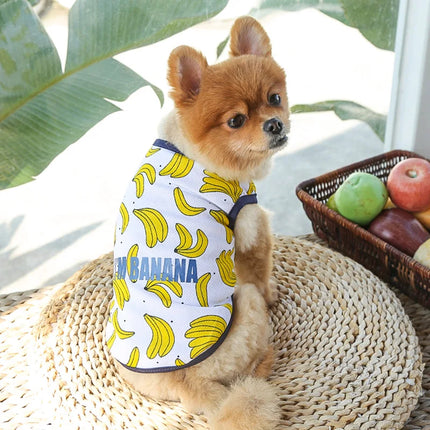 Dog Cat Puppy Kitten Pet Cartoon Spring Summer Autumn Cotton Clothes Clothing Vests Coats Jackets Shirt Dresses Costume