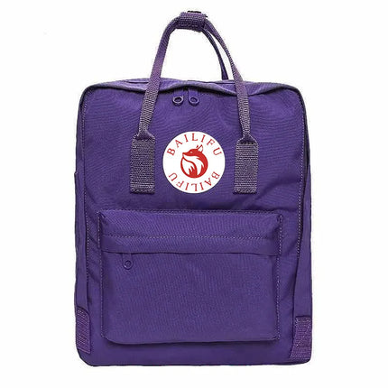 Outdoor Waterproof Student Backpack Large Capacity Computer Bag Oxford Cloth Breathable Shockproof Anti-wear Leisure Travel B...