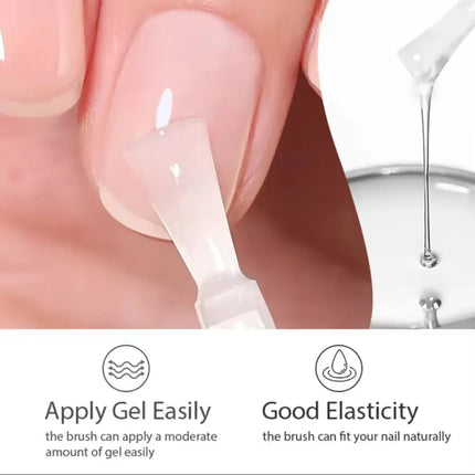 MIANEL 10ml Clear Building Nail Gel Nail Polish For Strengthener Gel Extension Gel Base Coat Soak Off UV LED Gel Nails