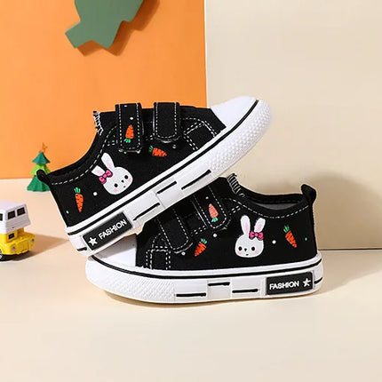 New Fashio Kid Shoe Boy Sneaker Shoe Spring Autumn Children Cartoon Canvas Sports Shoes Boys Girls Baby Board Shoes with Leisure