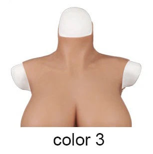 Dokier Silicone Breast Forms Fake Artificial Huge Boobs for Mastectomy Crossdresser Transvestite Sissy Drag Queen Cosplay Chest - TOYS-SUCE
