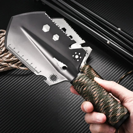 Multi-functional Outdoor Small Shovel, Portable Small Hand Shovel, Small Army Shovel, Soldier Shovel for Digging Wild Vegetables
