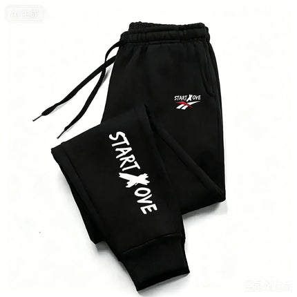 Men's Sweatpants, Trendy Autumn and Winter Sports Pants, Jogging Fitness Running Pants, Casual, Trendy, Comfortable and Fas