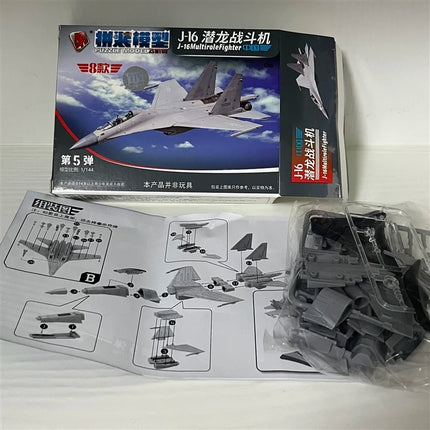 1Pcs 1/144 4D Assembly Airplane Mi24 Helicopter FC-1 J10 US Thunderbolt Fighter Reconnaissance Plane Transporter Military Toy