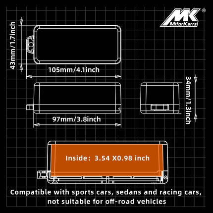 1/64 Scale Diecast Model Car Display Case  portable dust-proof storage box,hanging accessory