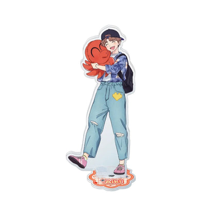 Go For It, Nakamura! New style Okuto Nakamura Aiki Hirose 15CM Cute Anime Acrylic Stand keychain Cosplay Desk Decor Collect gift