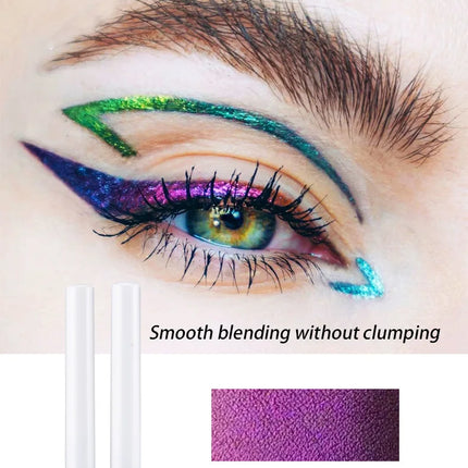 Chameleons Eyeliner Liquid Pearl Gloss Shiny Metallic Eyeshadow Liner Multi Chrome Color Aurora Eye Makeup Glitter Pigment
