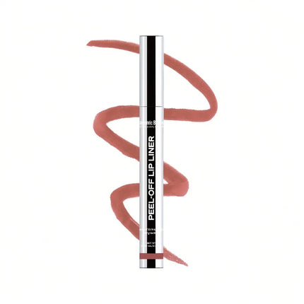 6 Color Peel Off Lip Liner Matte Waterproof Lip Gloss Long Lasting Transfer Proof Nourishing Formula for Comfortable Wear Beauty