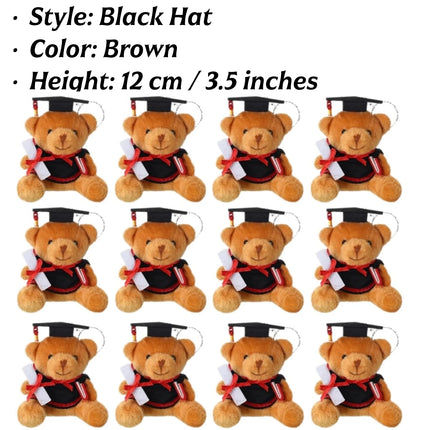 Graduation Bear Plush Gift Bulk 2026 Bear Stuffed Animal with Cards Graduation Cap Class of 2026 Presents for Kindergarten Eleme