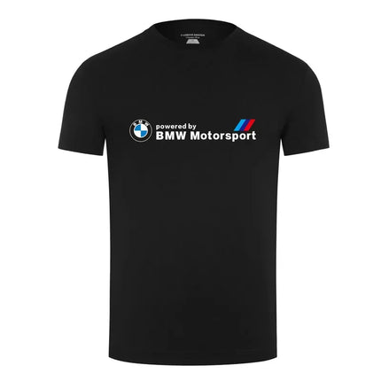 BMW Clothes T-shirt Large Size Polo Crew Neck Short Sleeve Trend Racing Series Men's T-shirt Pure Cotton Streetwear SUMMER