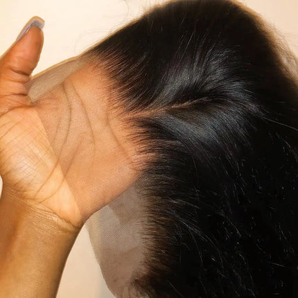 Burmese Hair 13x4 Transparent Lace Frontal Hair For Women Natural Hair Line Pre Plucked Tiny Knots 4x4 Straight Lace Closure