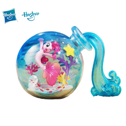 Hasbro Anime My Little Pony Ocean Magic Bottle Series Blind Box Toy Twilight Sparkle Rainbow Dash Applejack Gifts for Children