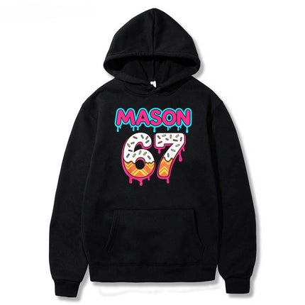 Bruh 67 Six Seven Funny Brainrot Meme Children's Hoodie Boys Girl Hooded Pullover Hiphop Streetwear Soft Casual Warm Sweatshirt