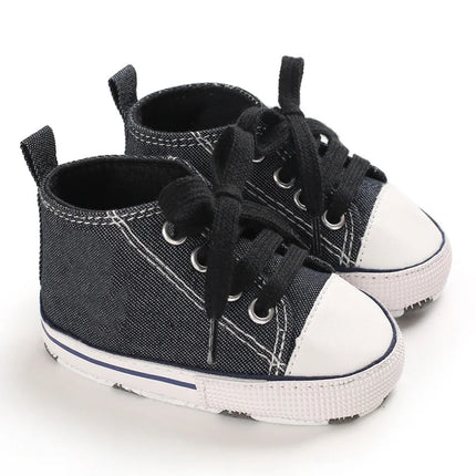 0-18 Months Newborn Baby Shoes Classic Fashion Casual Sports Shoes for Boys and Girls Non slip Soft Sole Walking Shoes