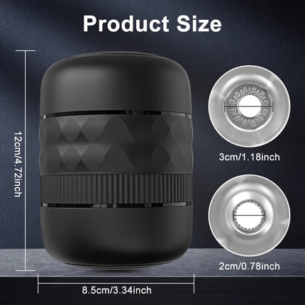 Automatic Male Mastubator Vibration Blowjob Machine for Men Masturbation Cup Sex Toys Adult Goods for Men Masturbate Supplies