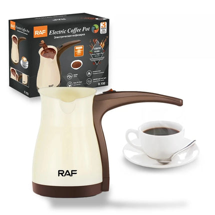 Turkey Coffee Maker 1000W Rapid Heating Electric Coffee Pot Italian Mocha Pot Greek Turkish Coffee Machine for Home Travel