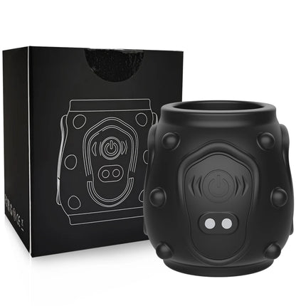 Vibration Lock Ring Time Delay Ring Male Silicone Penis Lock Ring G spot Stimulation Adult Sex Toys for Couples Fun Games