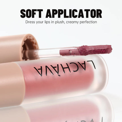 1pc Matte Nude Lipstick Smooth Texture Long-Lasting Water Resistance No Fading Ideal Christmas Gift Makeup for Women