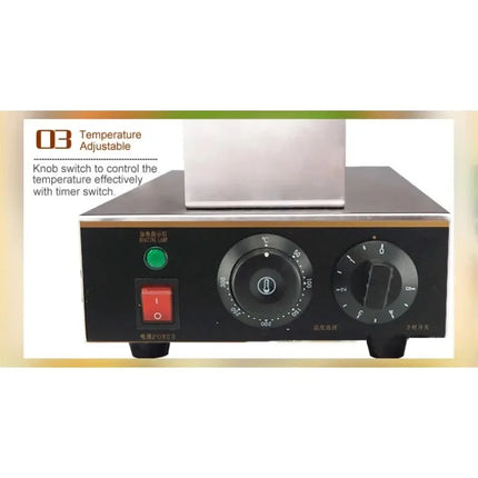 220V/110V Commercial Electric Chinese Hong Kong Puff Cake Waffle Iron Maker Machine FY-6 Bubble Egg Cake Oven Waffle Iron Maker