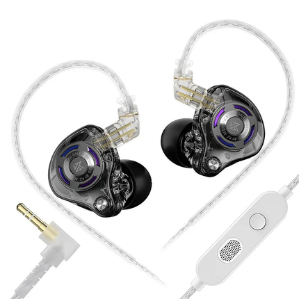 KZ Gale In-Ear Gaming Earphones E-sports Bass Metal Earbuds for Video Game Stage Live Sound Headphones