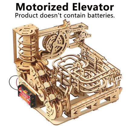 Hot-selling Machinery 3D Three-dimensional Puzzle DIY Hand-assembled Educational Toys Adults High-difficulty Track Balls Gifts