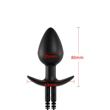 Electric Shocker Anal Butt Plug Sex Toy,Electrosex Bdsm Vagina Anus Ass Dilator,Electrostimulator Estim Buttplug Bi-Polar Toys