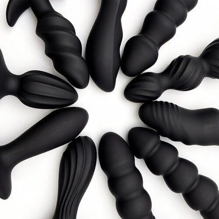Silicone Base of Suction Cup Anal Plug Big Butt Plug Anal Erotic Sex Toys Pleasure Anal Stimulation Beads Adult Erotic Sex Toy