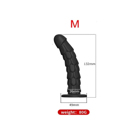 Silicone Penis Anal Dildo With Suction Cup Dragon Scale Butt Ass Anus Butt Plug Anal plug Butt plug Prostate Sex Toys For Female