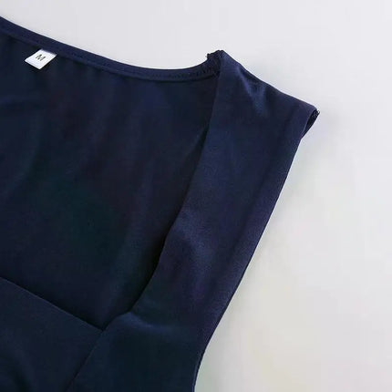 Folds Tanks for Women Solid Elegant Slim Sexy Harajuku Minimalist High Street Y2k Clothes Crop Tops Design