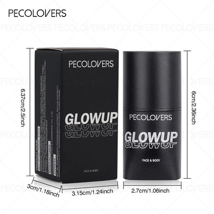 1PC Shimmer Face Concealer&Blush Stick,Non-greasy, Waterproof, Long-lasting Effect,Suitable for Beginner