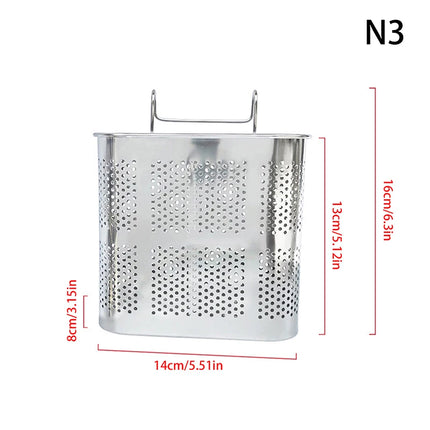 1Pc Stainless Steel Utensil Holder Dish Rack Chopstick Basket Silverware Drying Holder for Dishwasher Utensil Drying Rack