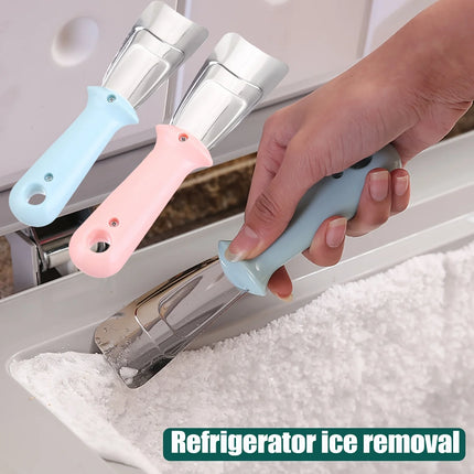 Stainless Steel Freezer Scraper Portable Refrigerator Ice Cleaning Shovel Deicing Tool Household Defrosting Gadget Kitchen Acces