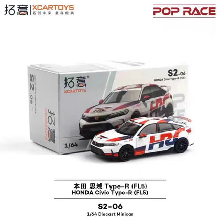 POP RACE 1:64  MAZDA RX7 RE AMEMIYA WIDE BODY Porsche 992 Stinger GTR Alloy Die-Casting Car Model Collection Gift