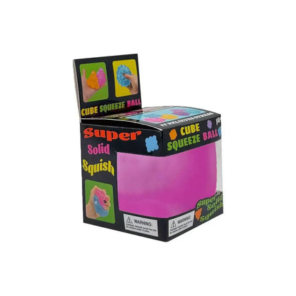 Needoh Nice Cube Sensory Stress Relieve Jellyfish Squishy Pinch Decompression Toy Slow Rebound Fidget Tool Anxiety ADHD Focus