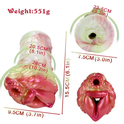 LUUK Daul Channel Silicone Male Masturbator Realistic Vaginal Design Pocket Pussy Penis Stroker Adult Stimulation SeyFor Man 18+