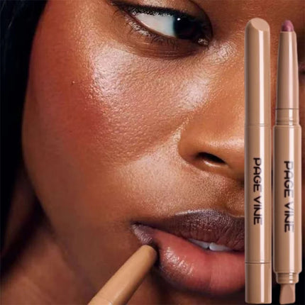 Blogger Recommended Lip Liner Brand Long-lasting Velvet Matte Beginner-friendly Sexy Double-ended Silky Peptide Nude Lip Liner
