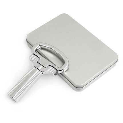 JUSTINLAU 2-in-1 Wine Bottle Opener Stainless Steel Open The Wine Cork Household Wine Stopper Clamp Steel Needle Bottle Opener