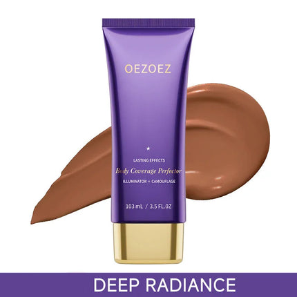 Body Coverage Perfector+ Buffer Brush - Flawless Body Makeup, Concealer for Scars, Spots, Veins, Tattoos and More Blend Cosmetic