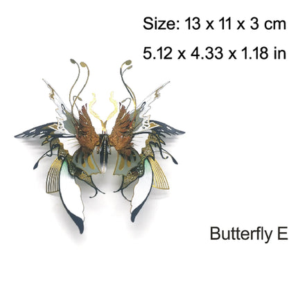 3D Metal Puzzle Colorful Butterfly 1942 motorcycle 055 Destroyer Ship model KITS Assemble Jigsaw DIY Puzzle Gift Toys For Adult