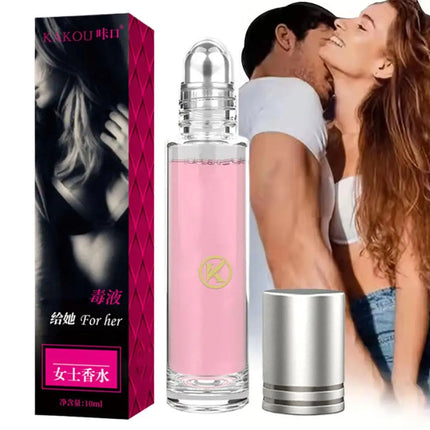 10ML Roll-on Unisex Ball Men's Essential Oil Attracts The Opposite Sex Charming Aromatic Fresh Light Scent Dating Gift